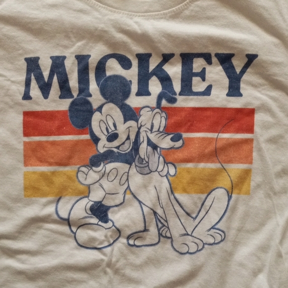 Red Disney Mickey Mouse Graphic T-Shirt main image 0